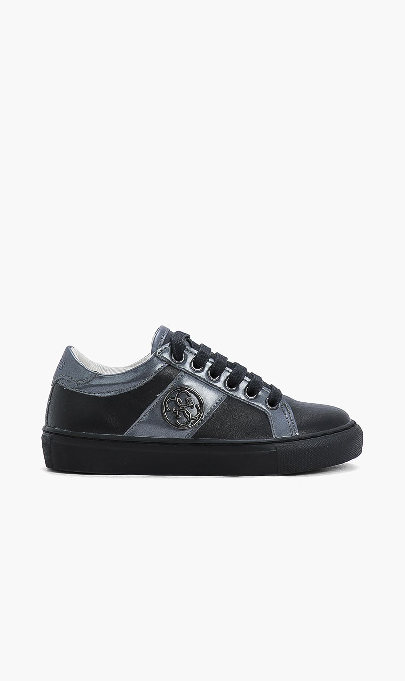 

Logo Lace Up Sneakers, Black