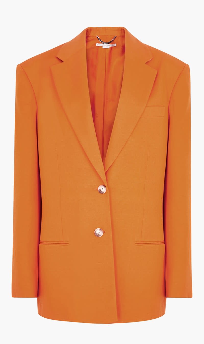 

Stella Mc Cartney Orange Oversized Single Breasted for Women | The Deal Outlet