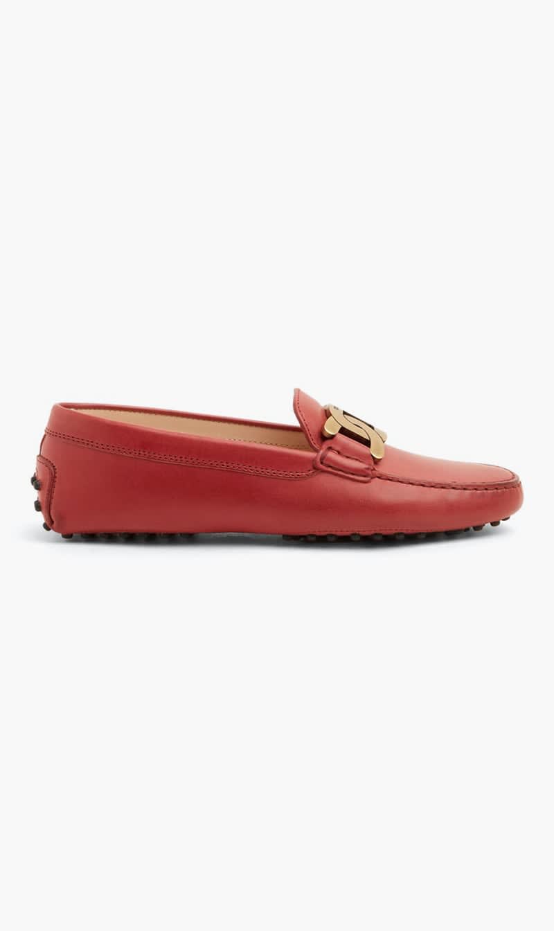 

Tod's Red Gommini Catena Anello Metal for Women | The Deal Outlet