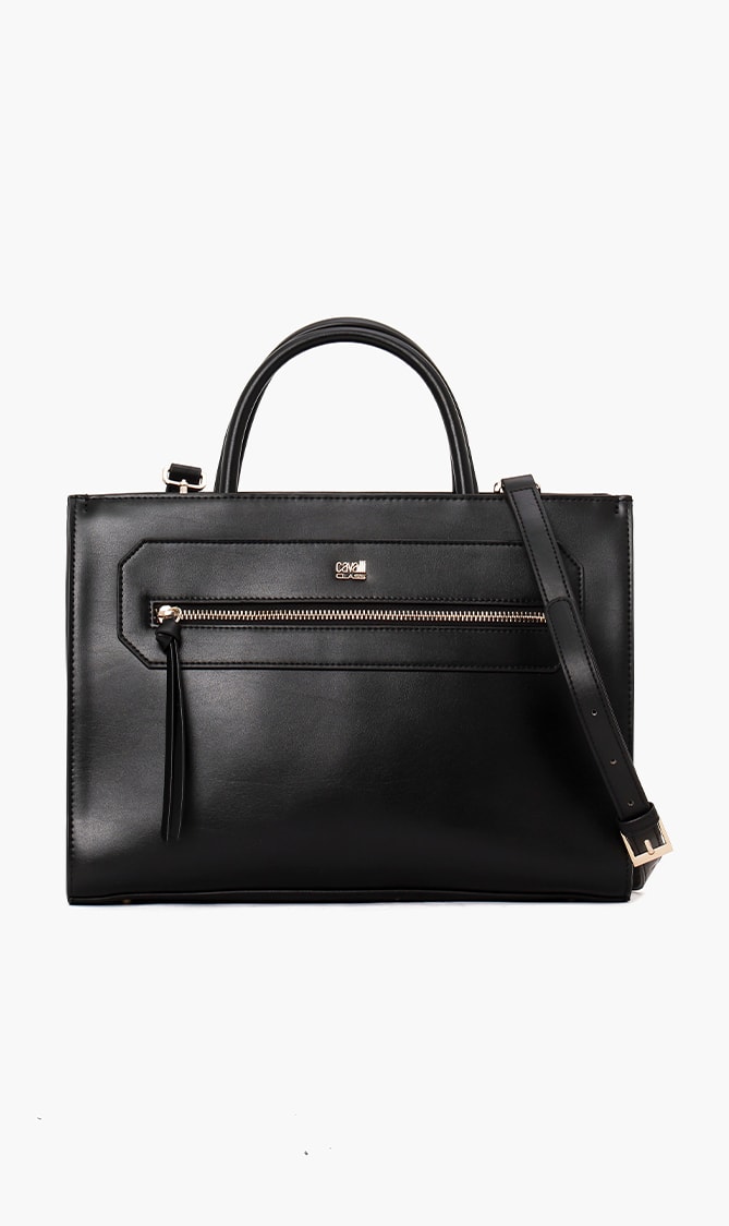 

Cavalli Class Leopride Zipped Medium Tote Bag