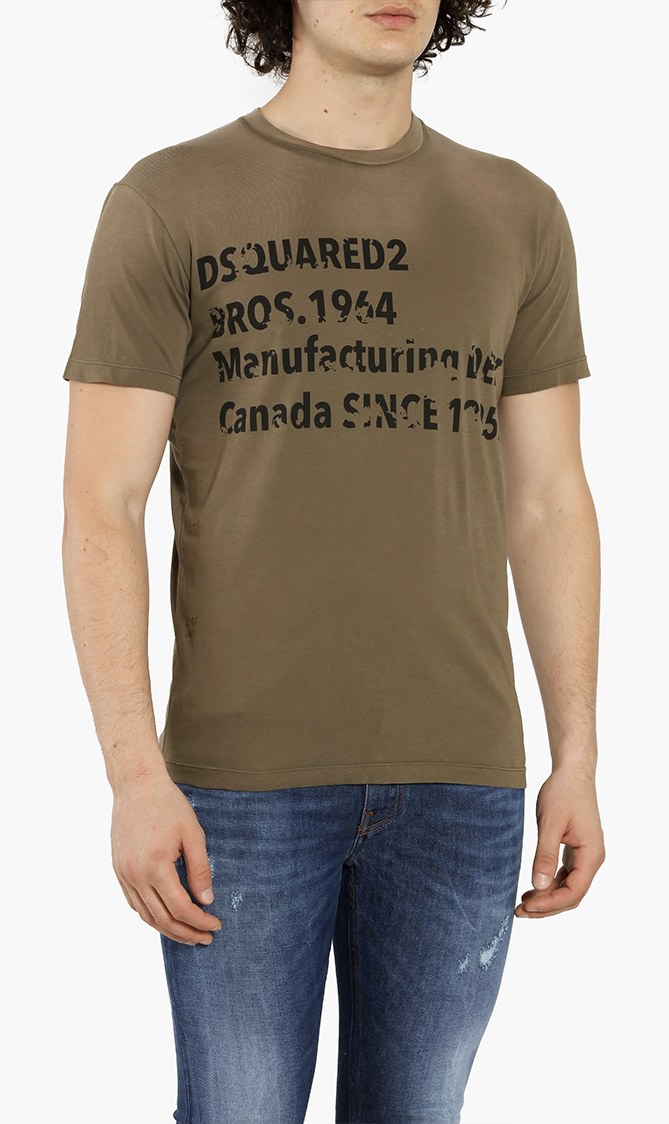 

Dsquared2 Printed Crew-neck T-shirt