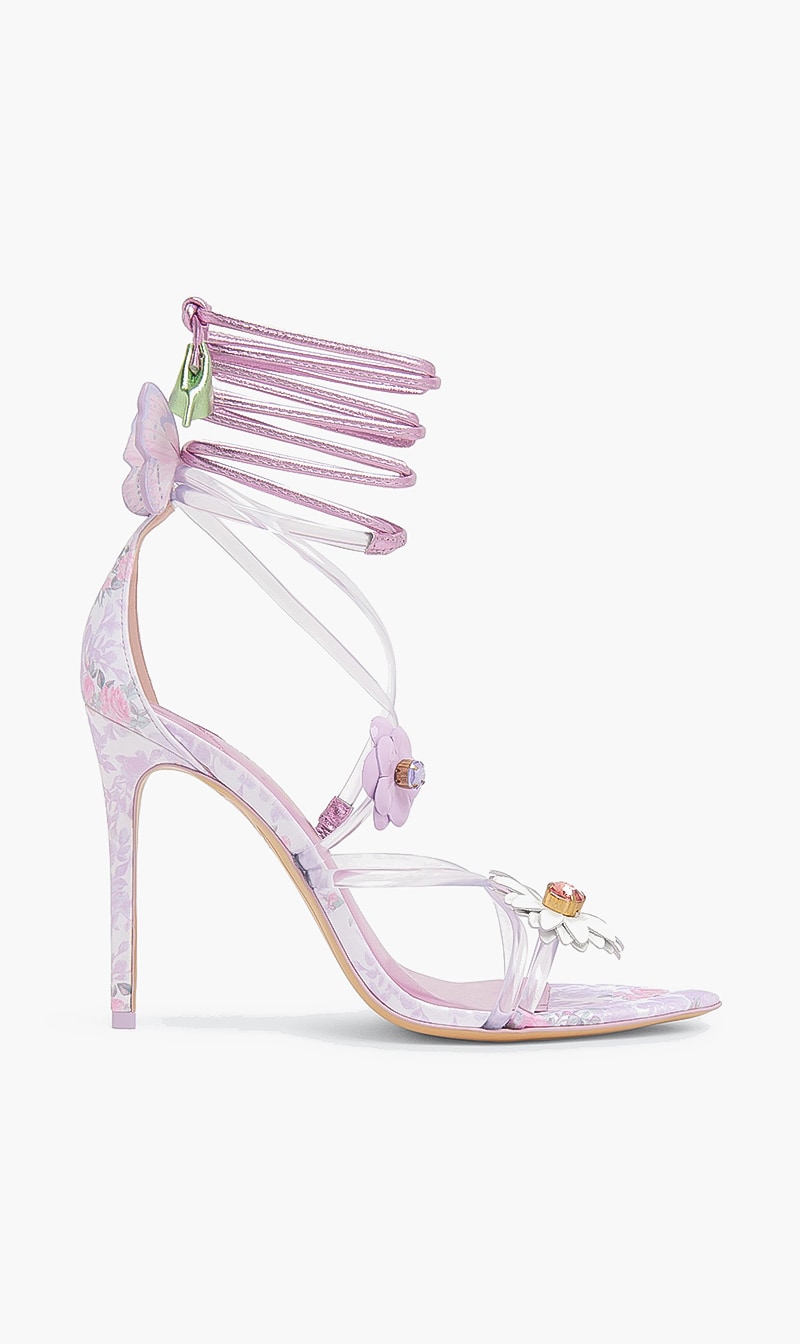 

Sophia Webster Pink Swxlsf Wildflower Sandal for Women | The Deal Outlet