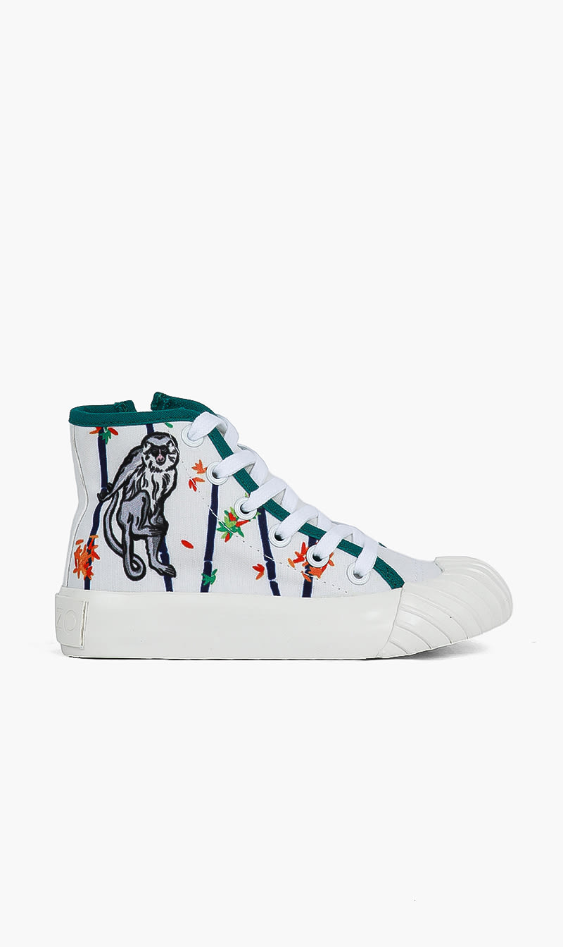 

Kenzo Green Zipper Sneakers for Girls | The Deal Outlet