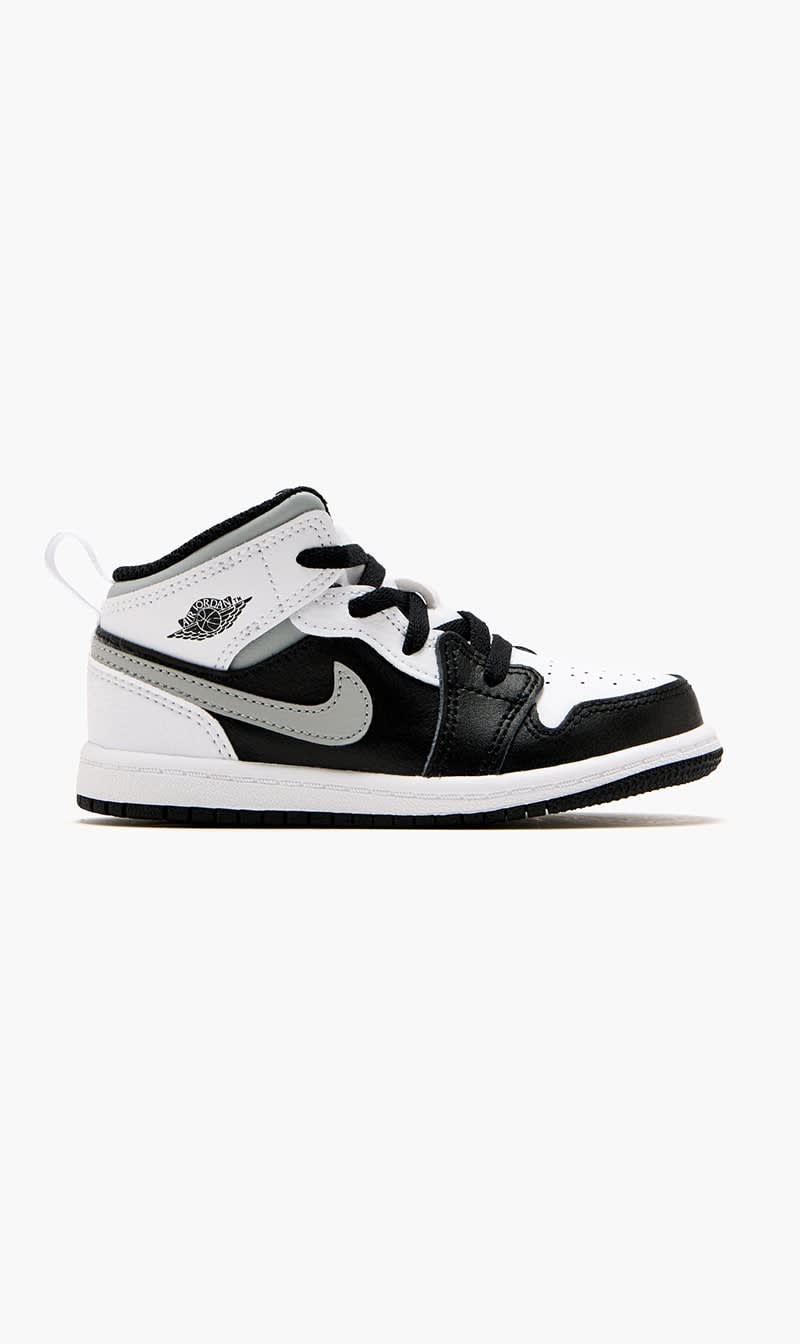 

Nike White Jordan 1 Mid Sneakers for Boys | The Deal Outlet