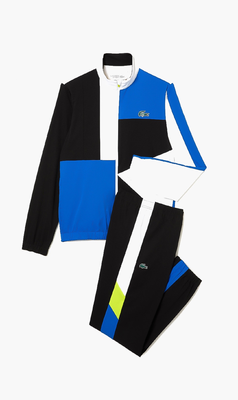 

Lacoste Blue Crocodile Print Tennis Tracksuit for Men | The Deal Outlet