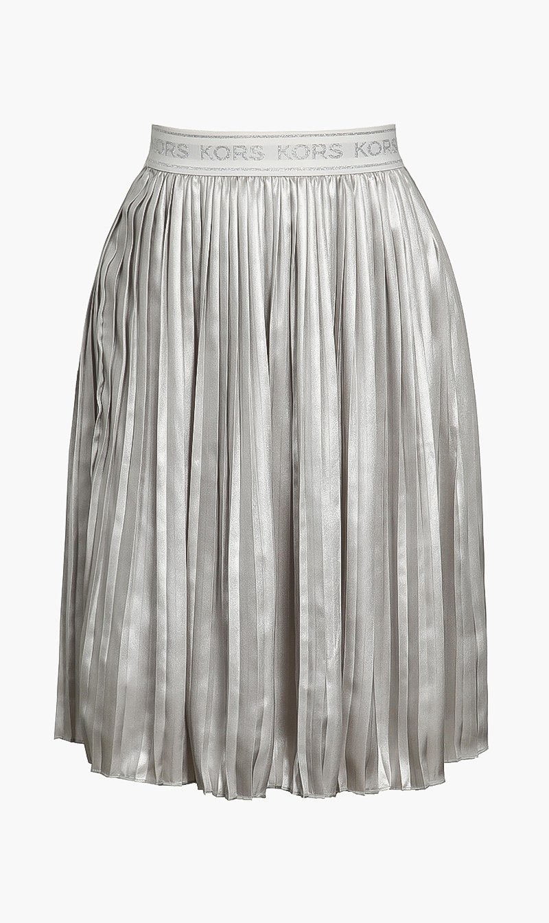 

Pleated Skirt, Grey