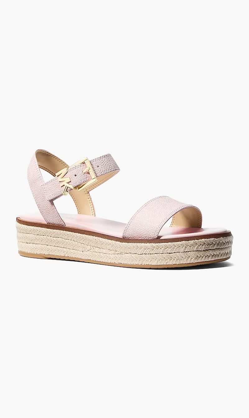 Pink Richie Signature Logo Platform Espadrille for Women