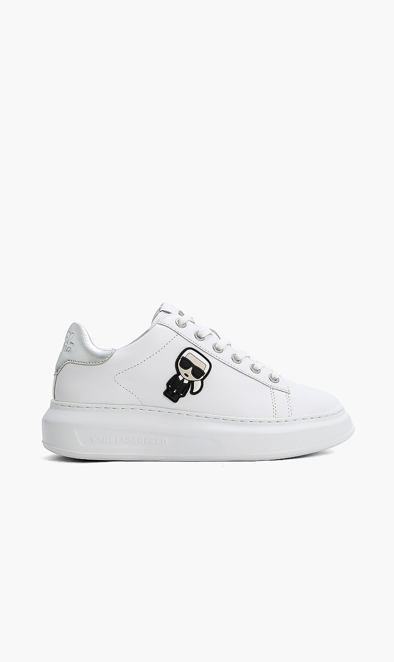 

Ikonik Low Lace-up Sneakers, Silver