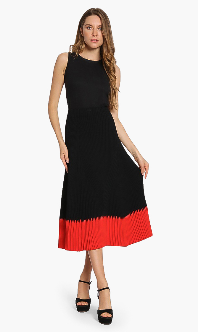 

Alexander Mcqueen Knit A-line Skirt