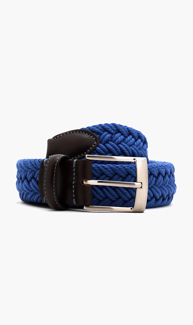 

Pal Zileri Woven Leather Belt