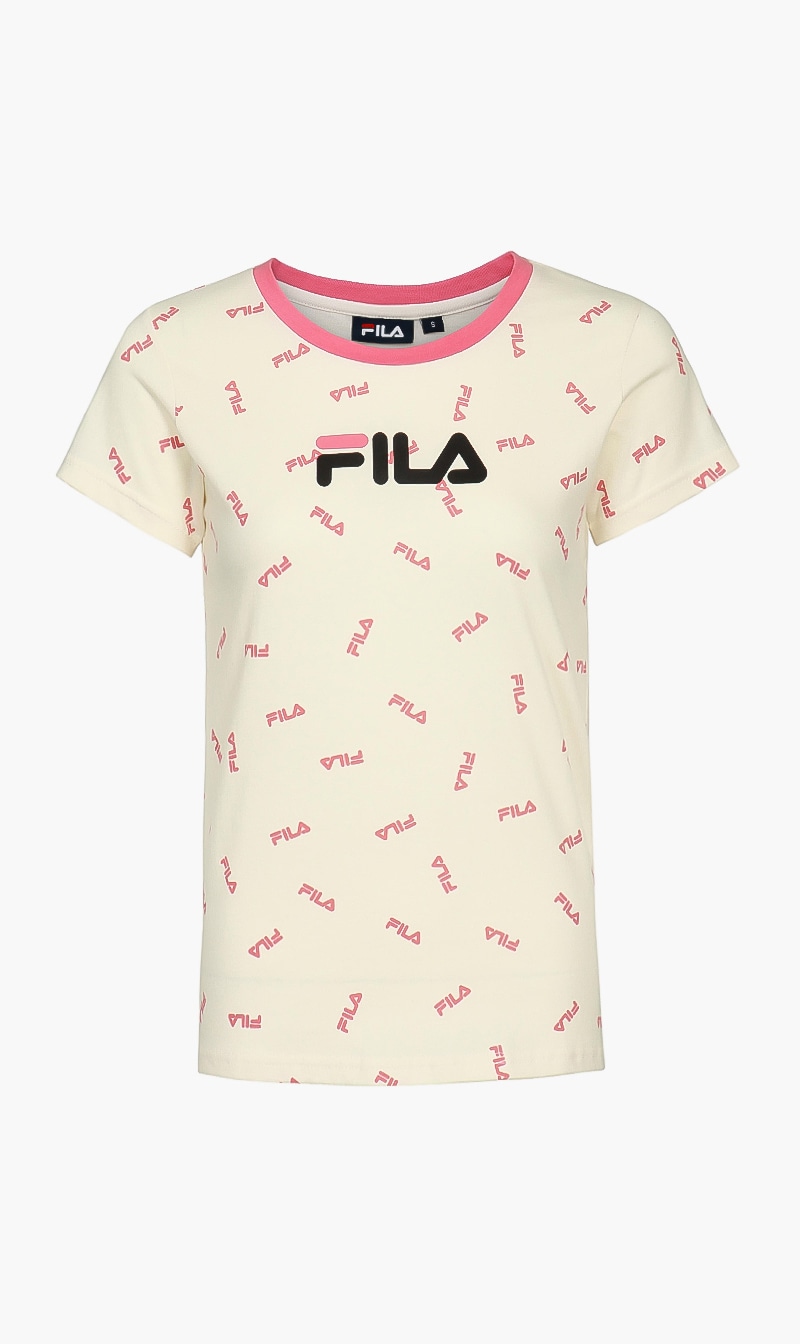 

Fila White Harlow T-shirt for Women | The Deal Outlet