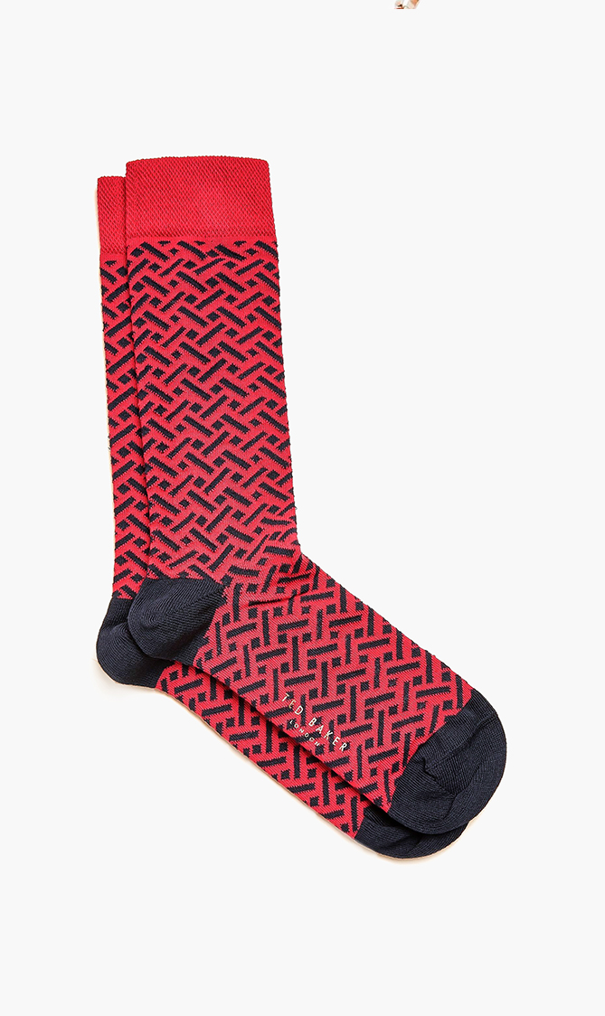 

Printed Socks And Shoehorn Gift Set