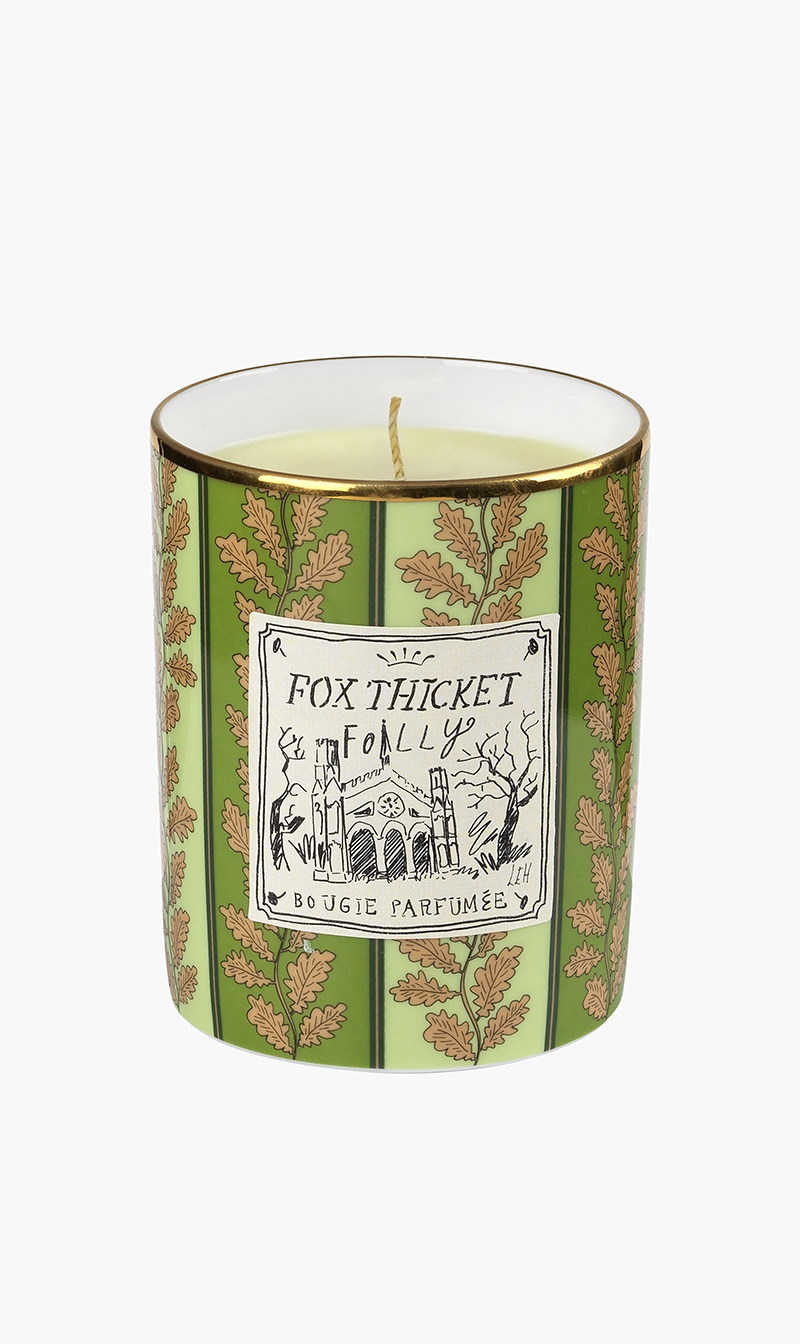 

Ginori 1735 designer scented candle fox thicket folly - regular | the deal outlet, Green
