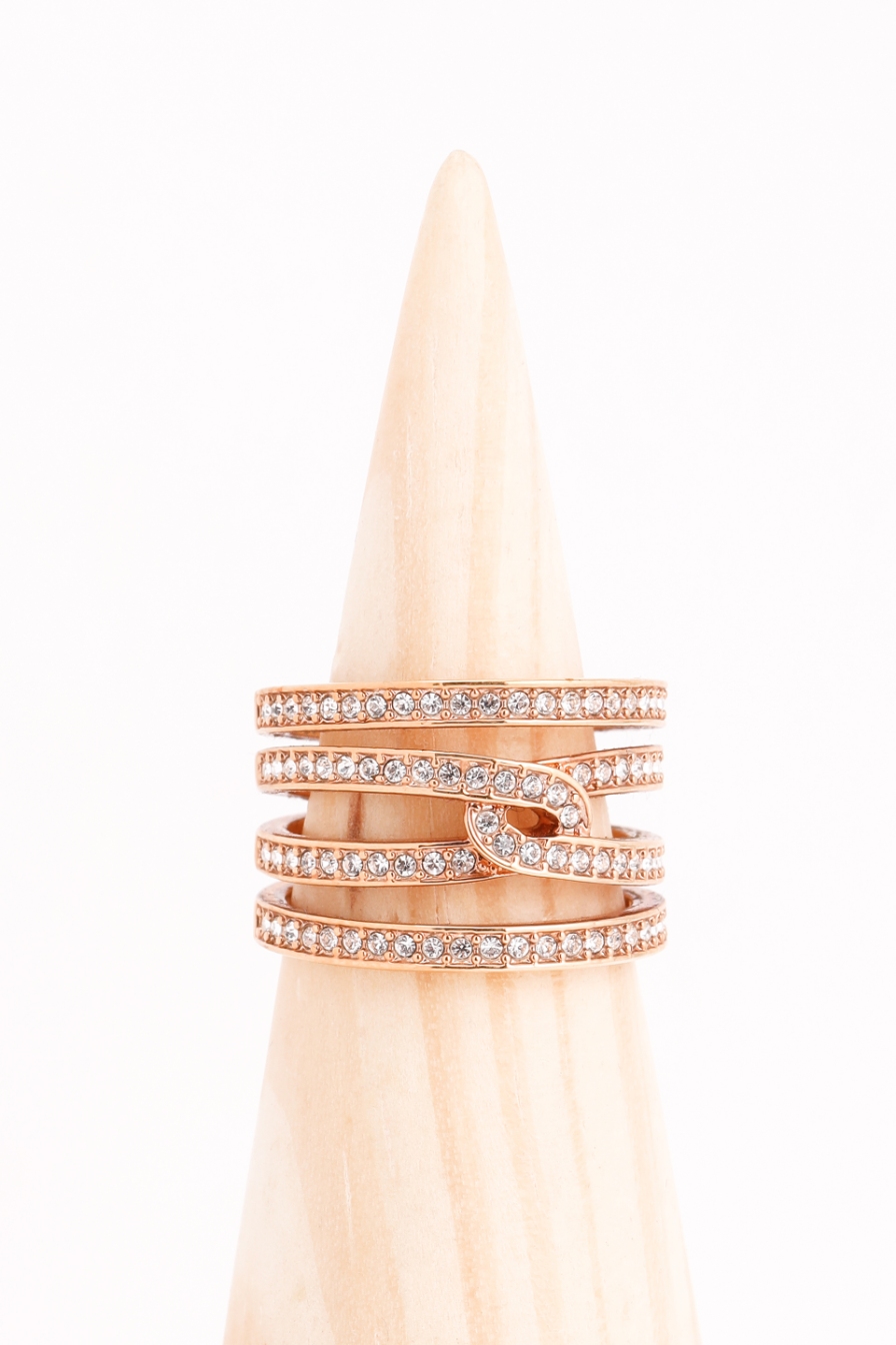 

SWAROVSKI Creativity Rose Gold Ring, 52mm
