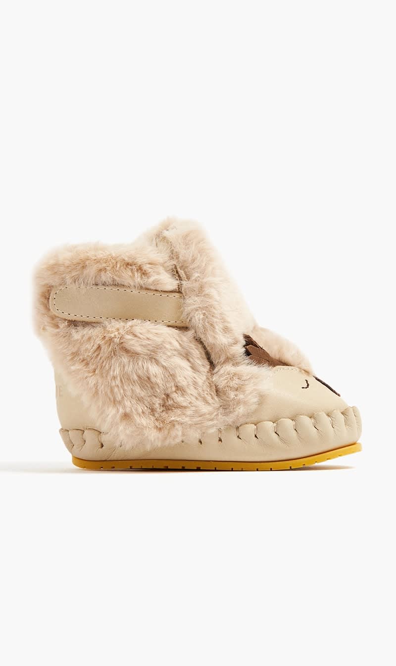 

Donsje Beige Kapi Booties | The Deal Outlet