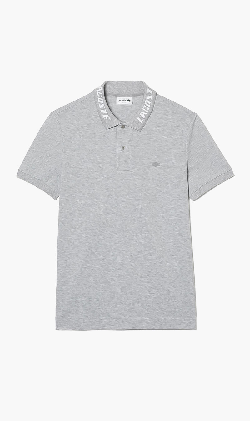 

Slim Fit Short Sleeve Polo, Grey
