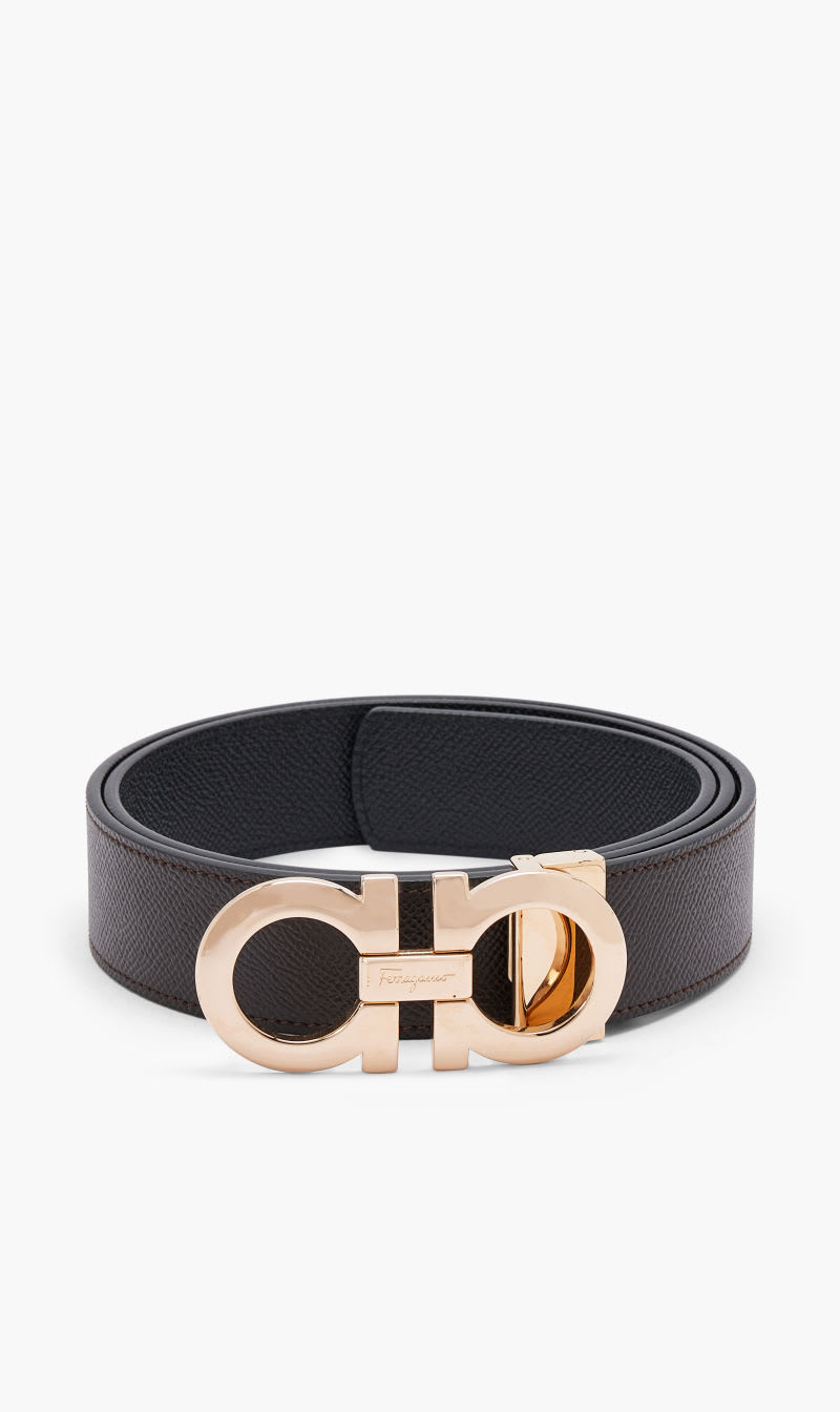 

Salvatore Ferragamo Orange Double Adjus for Men | The Deal Outlet