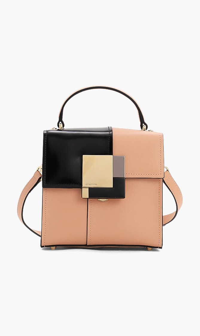 

Cromia Colorblock Leather Crossbody Bag