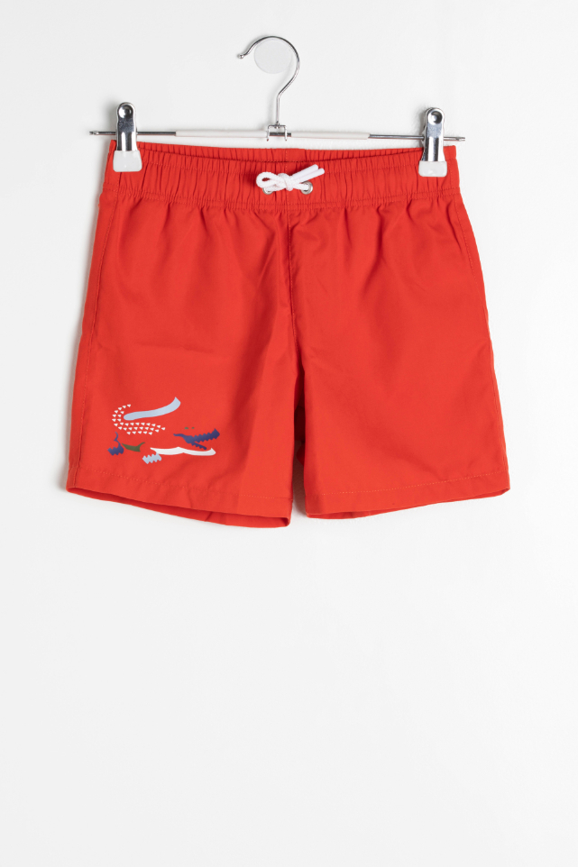 

LACOSTE Printed Swim Shorts