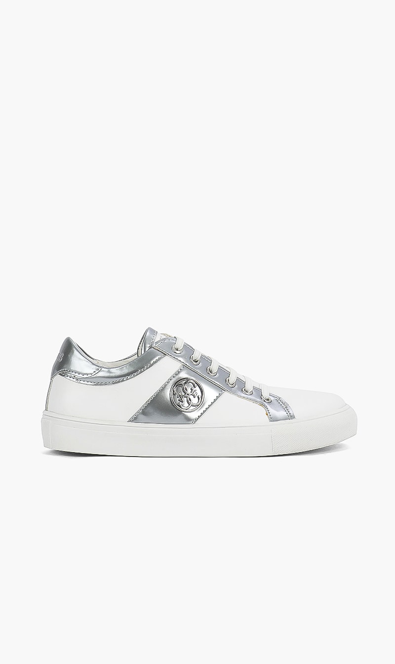 

Lace Up Sneakers, White