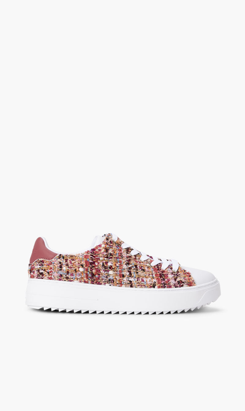 

Guess Purple Denesa Tweed Sneakers for Women | The Deal Outlet