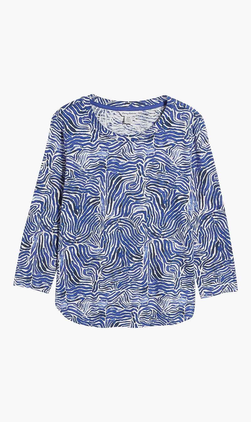 Tommy Bahama Multi-color Ashby Isles Zen Zebra T-shirt for Women