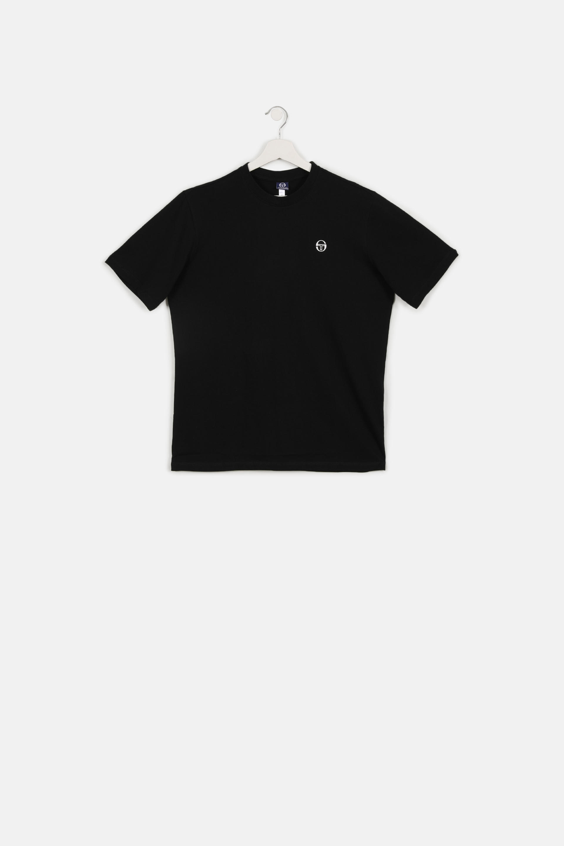 

SERGIO TACCHINI Run Solid Black Tee