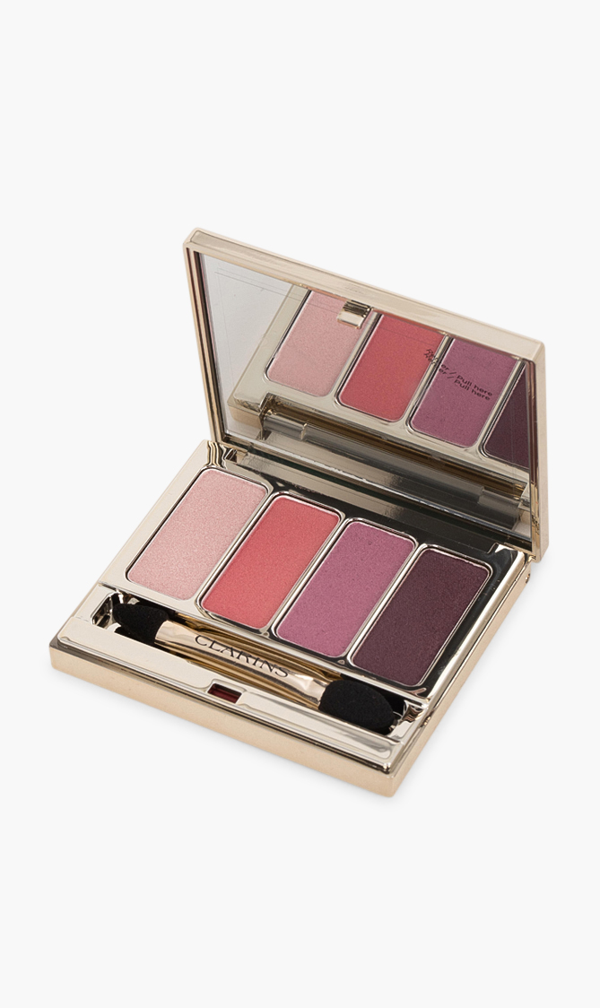 

CLARINS 4-colour Eyeshadow Palette, 07 Lovely Rose 6.9g