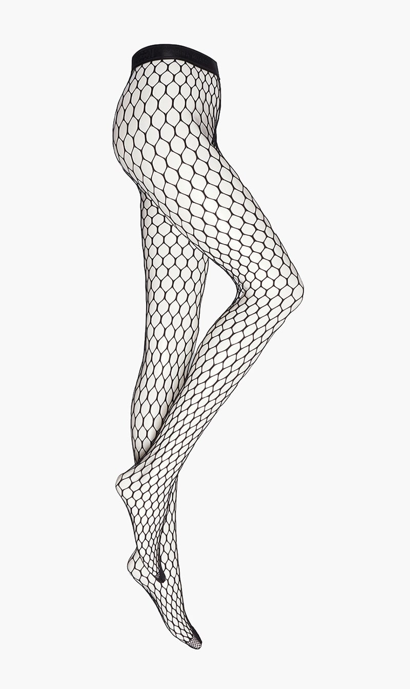 

Wolford Black Wolford X Amina Muaddi Net Tights for Women | The Deal Outlet