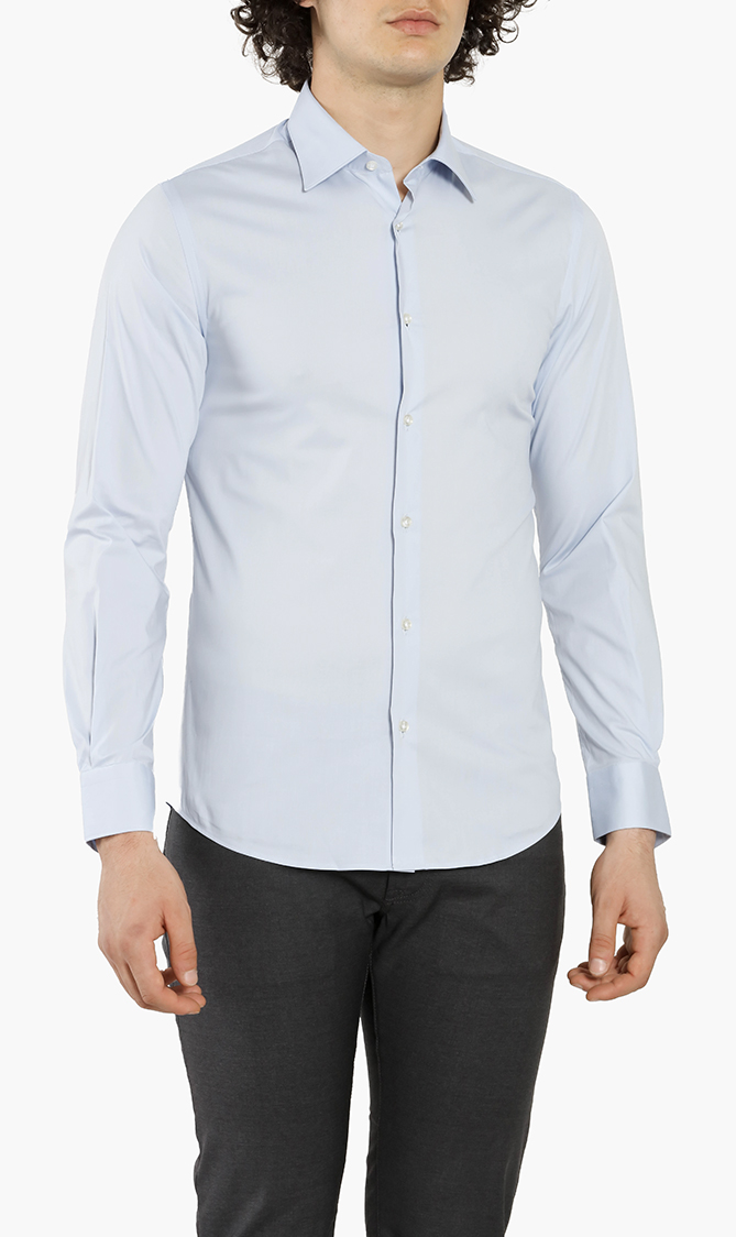 

Pal Zileri Plain Long Sleeves Shirt