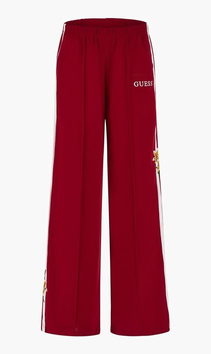 

Guess Red Zoey Straight Long Pant for Women | The Deal Outlet