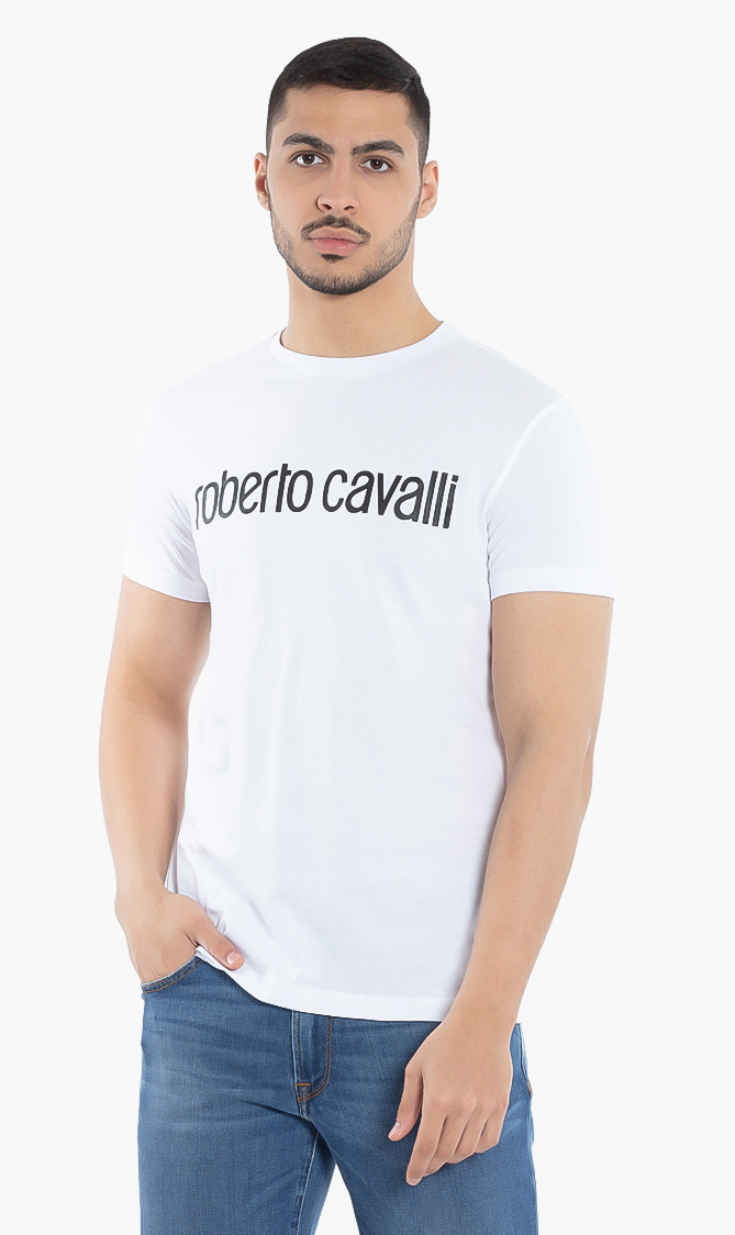 

Roberto Cavalli Logo Graphic T-shirt