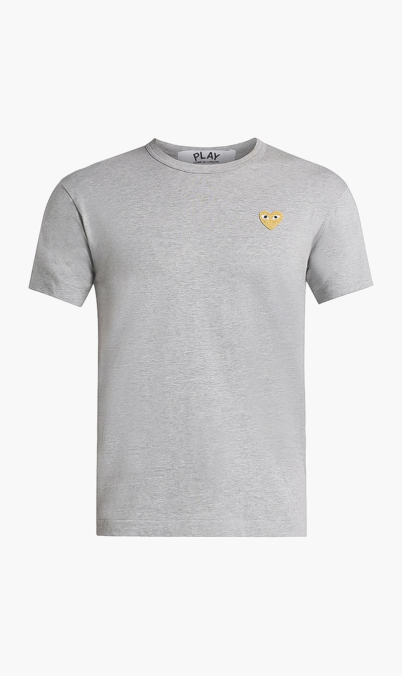

Embroidered Heart T-shirt, Grey