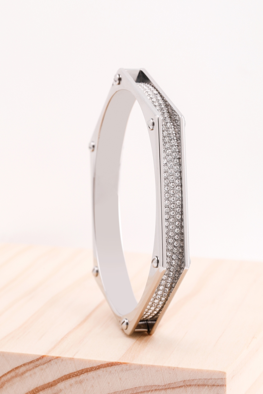 SWAROVSKI Bolt Silver Bangle