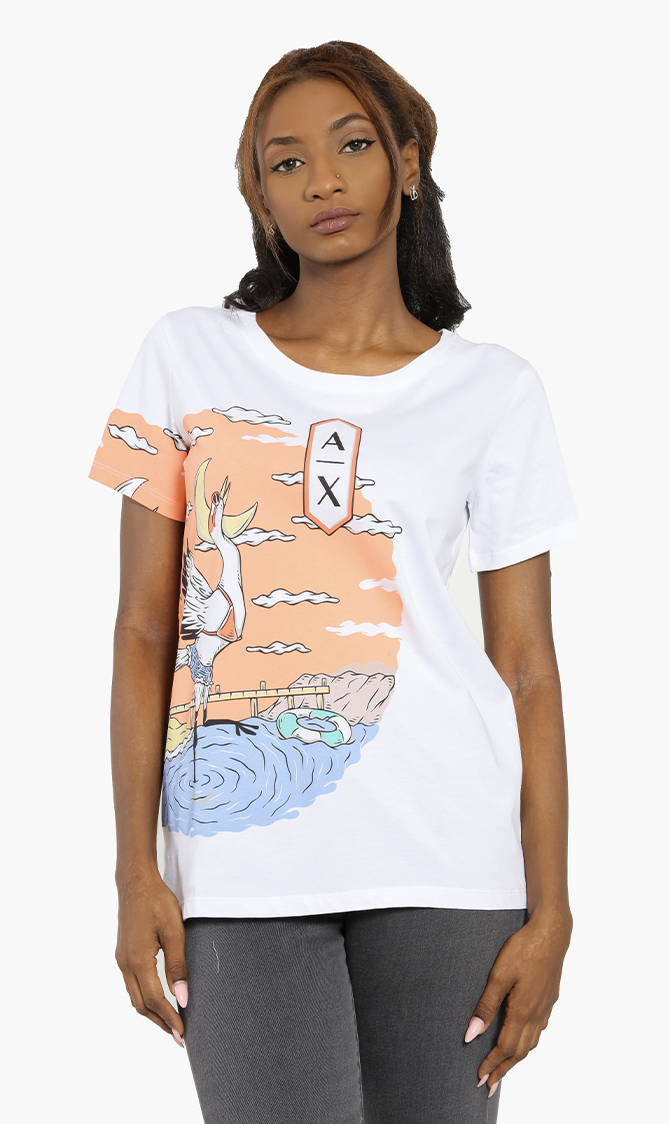 

Emporio Armani Cotton Print T-shirt