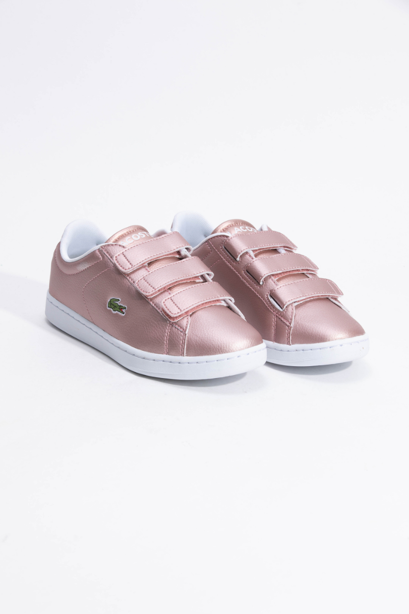 

Lacoste Carnaby Evo Strap Silver Sneakers
