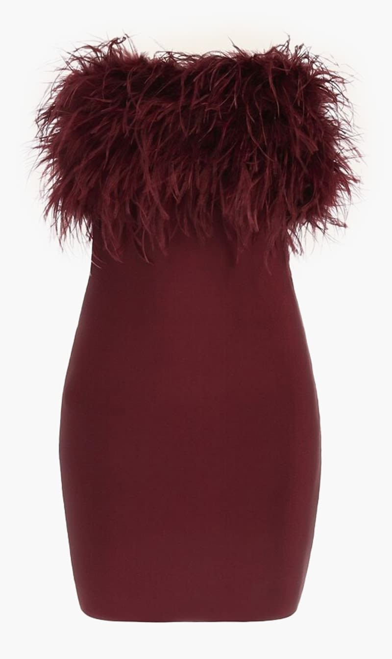 

Guess Red Evita Bandage Dress for Women | The Deal Outlet