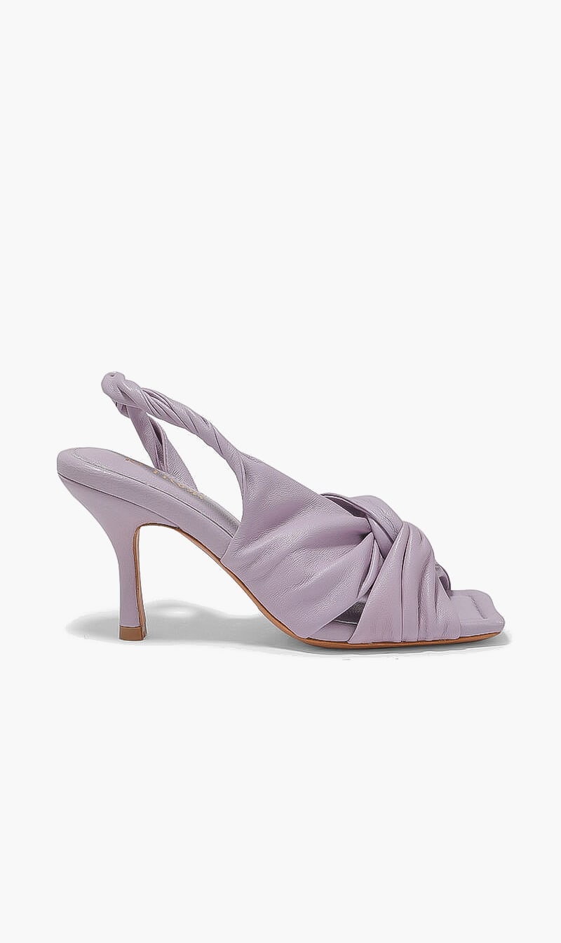 

Verona Leather Sandals, Purple