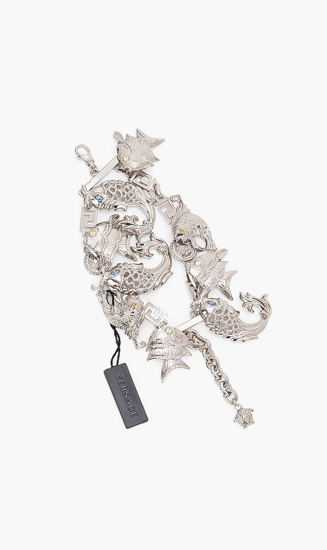 

VERSACE Gianni Fish Charm Bracelet
