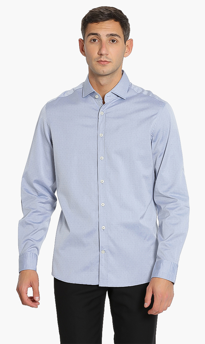 

Hackett London Arrow Dobby Kent Slim Fit Shirt