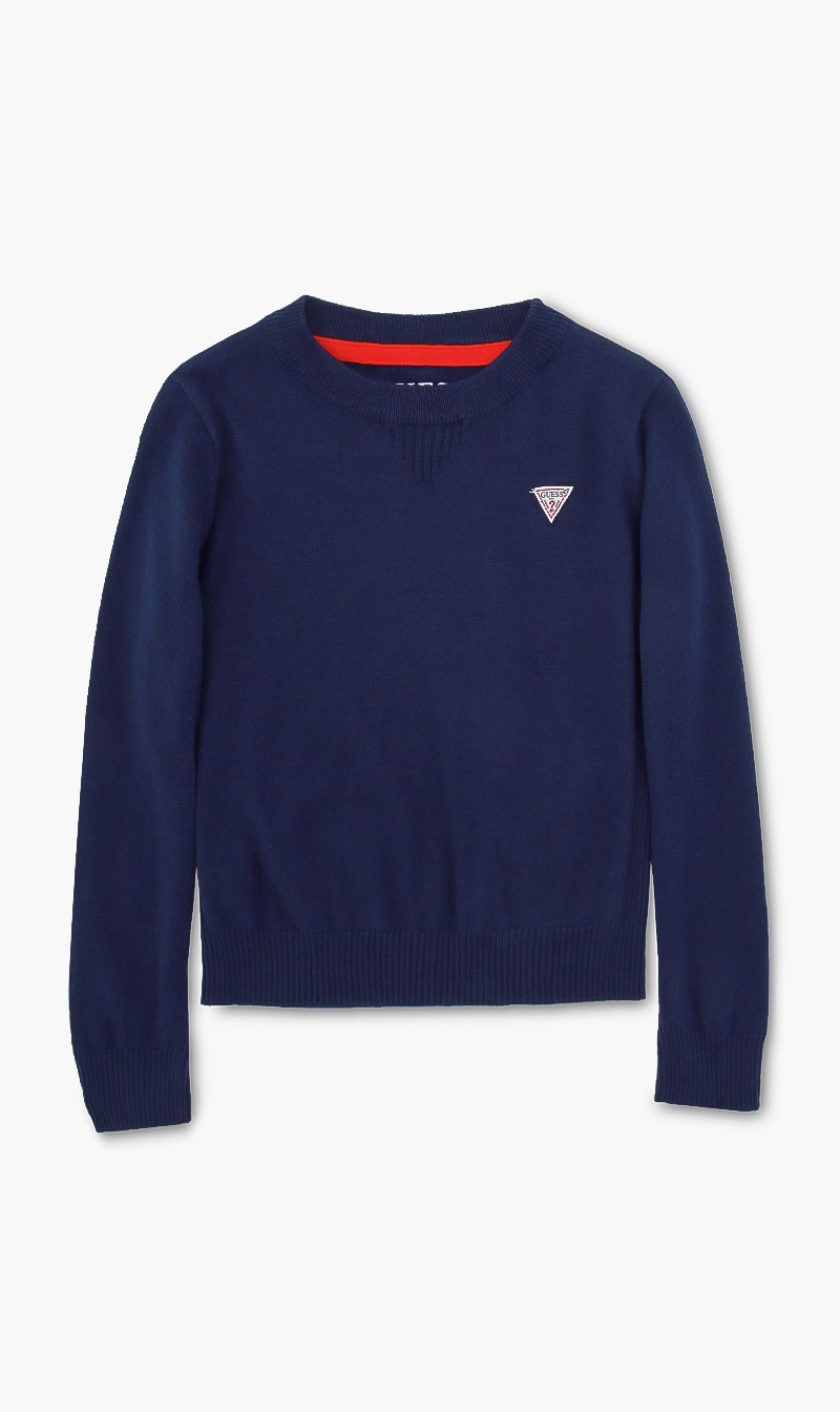 

Crew Neck Sweatshirt, Blue