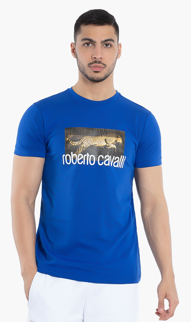 

Roberto Cavalli Leopard Print T-shirt
