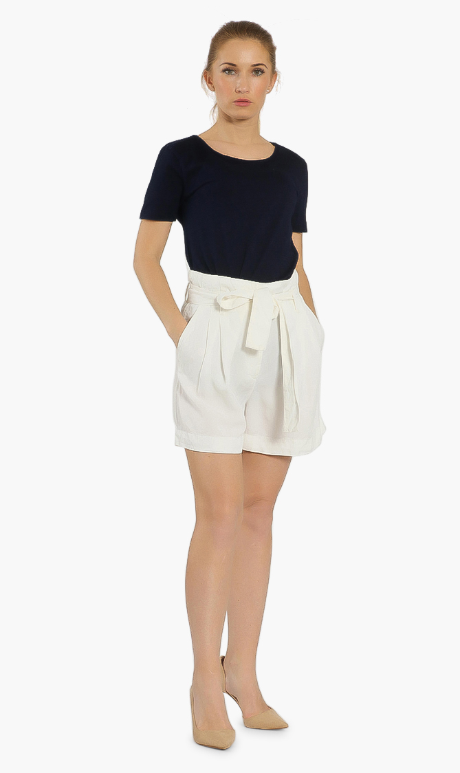

JACOB COHEN Tessa Belted Shorts