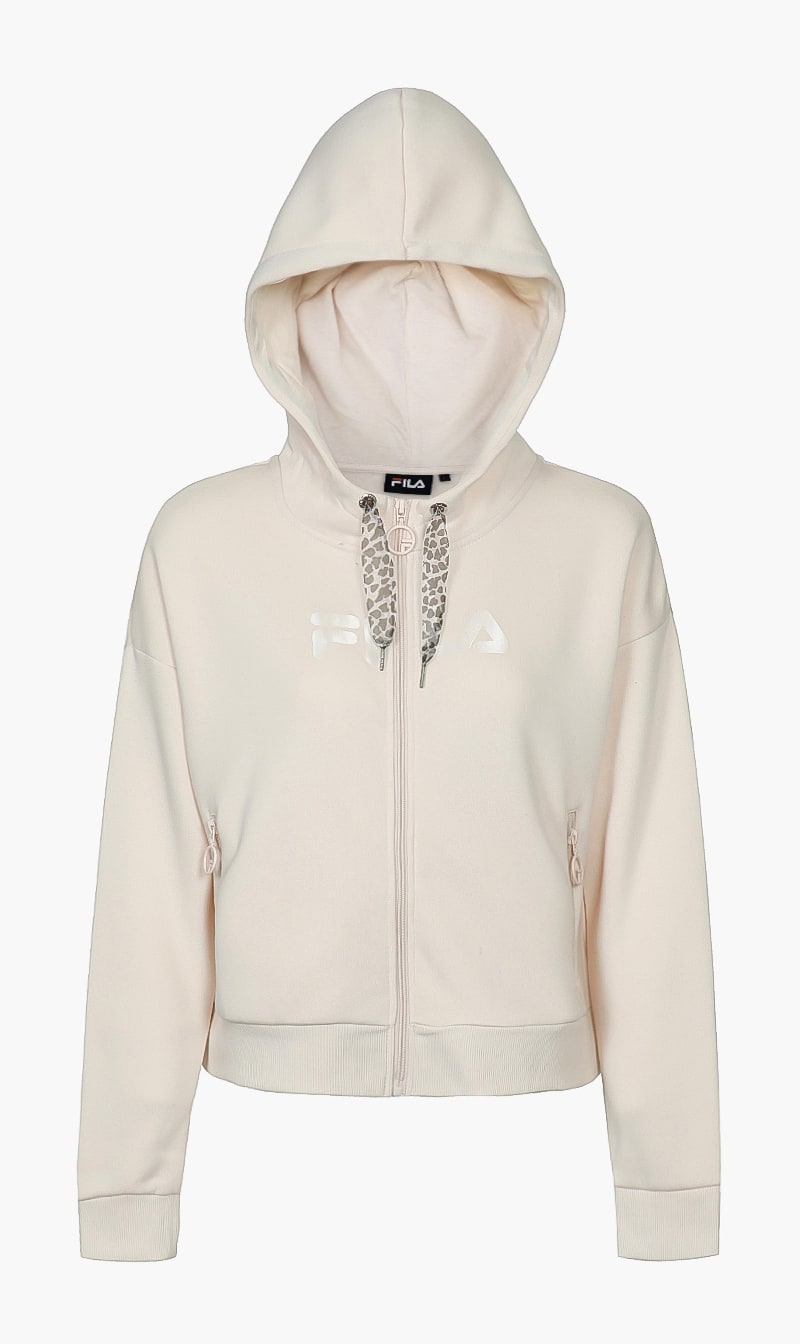 

Mono Hoodie Zip, White