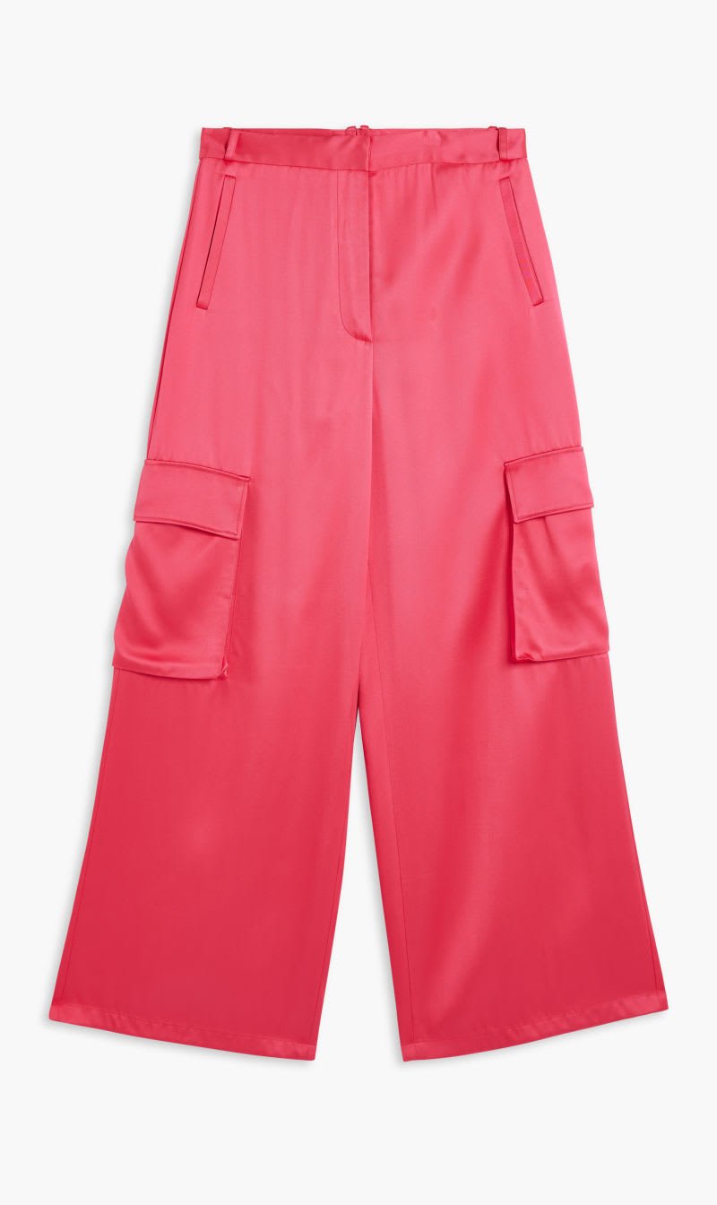 

Versace Pink Informal Pant Duchesse Viscose Fabric for Women | The Deal Outlet
