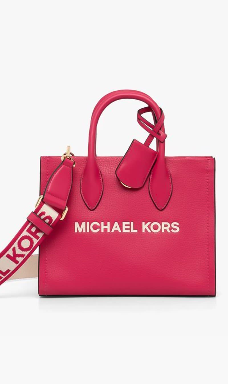 

Michael Kors Pink Sm Shopper Tz Xbody for Women | The Deal Outlet