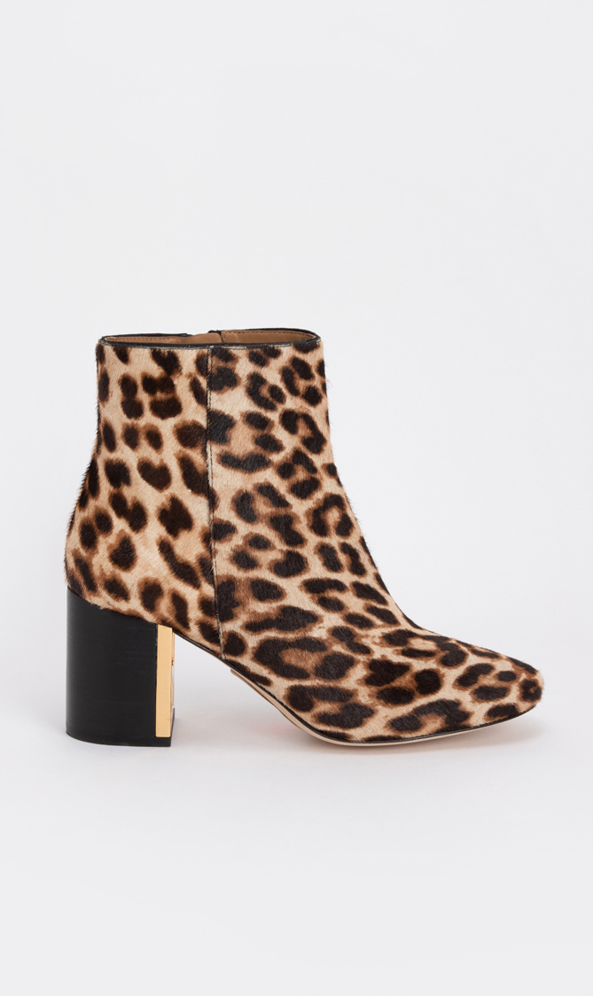 

TORY BURCH Gigi Leopard Print Ankle Boots