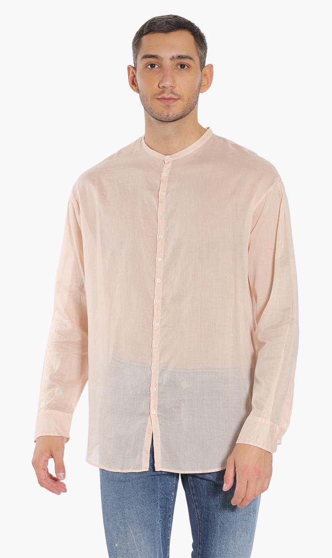 

Dsquared2 Cotton Voile Dropped Military Shirt