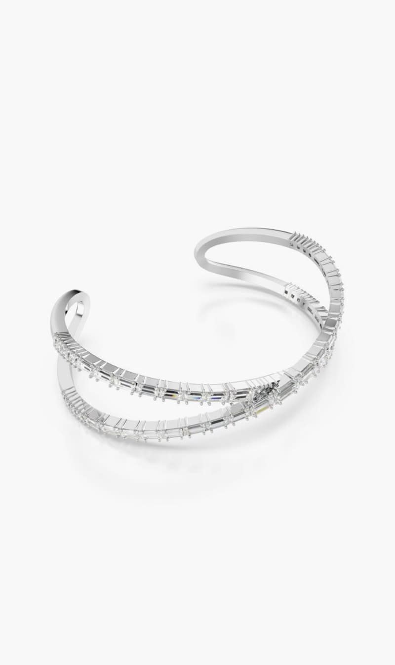 

Swarovski Silver Hyperbola Cuff for Women | The Deal Outlet