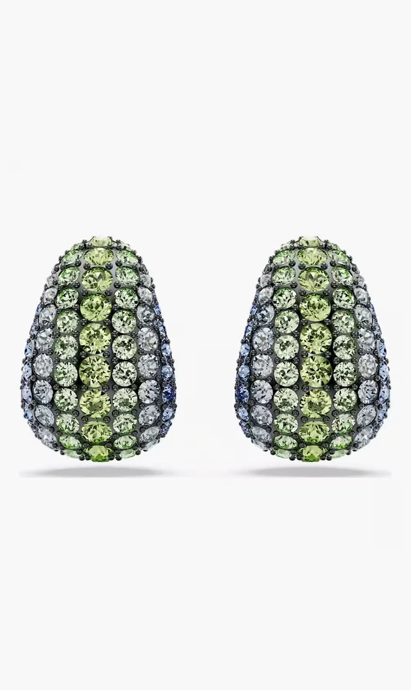 

Swarovski Green Sublima Drop Earrings for Women | The Deal Outlet